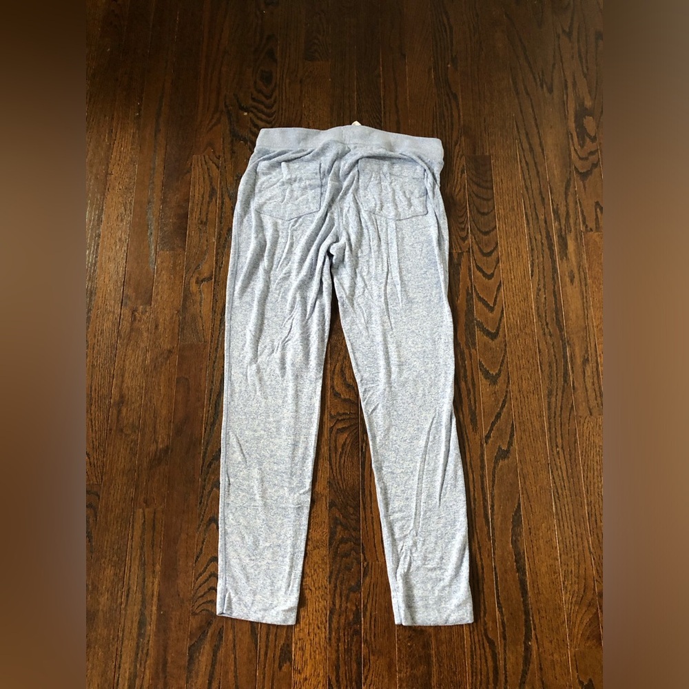 J. Crew Women’s M Heathered Light Blue Mid-Rise Sweatpants Pants - Picture 10 of 12